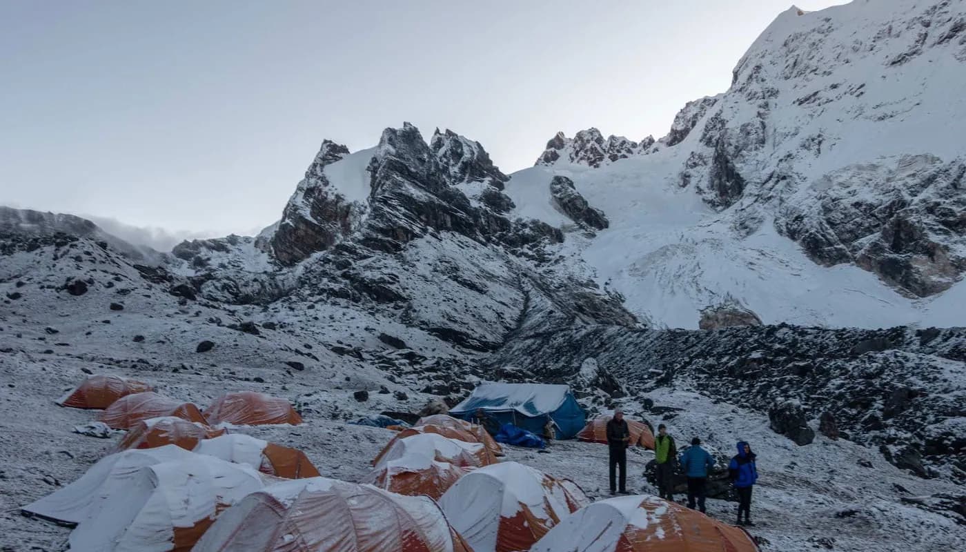 Snowman Trek Rodophu Base Camp Approach