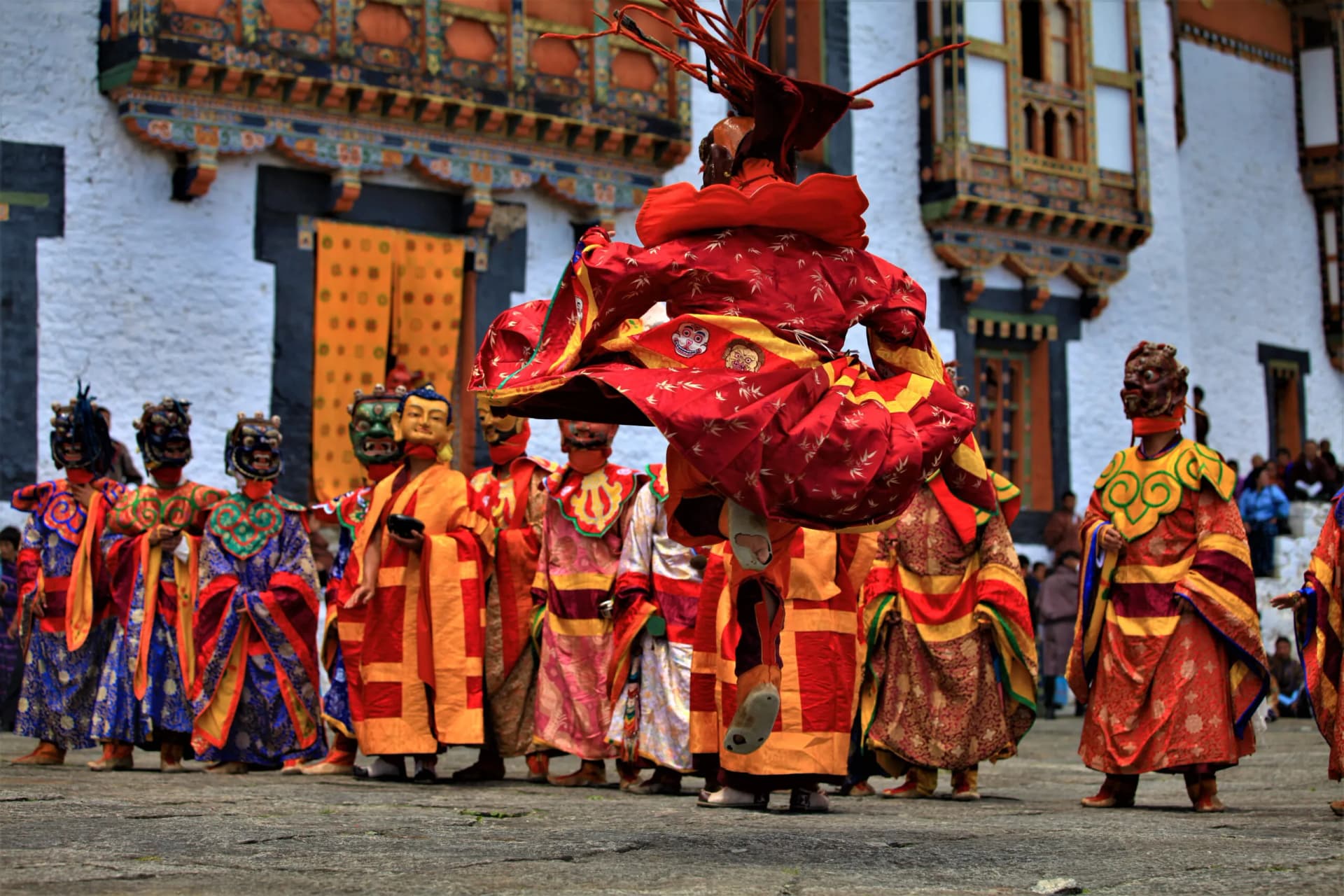 Damphu Tshechu Regional Mask Dance Festival